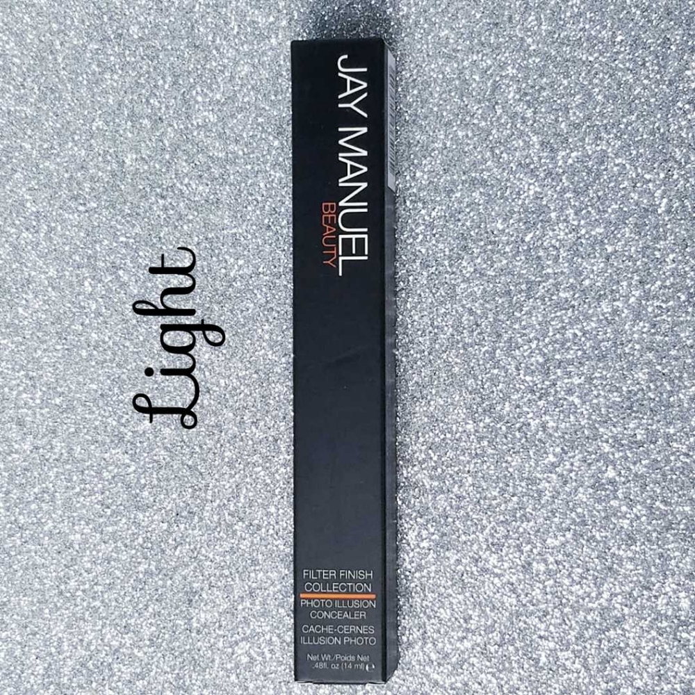 2 Pack Jay Manuel Photo Illusion Concealer-Airbrush Light Undereye Spot Cover